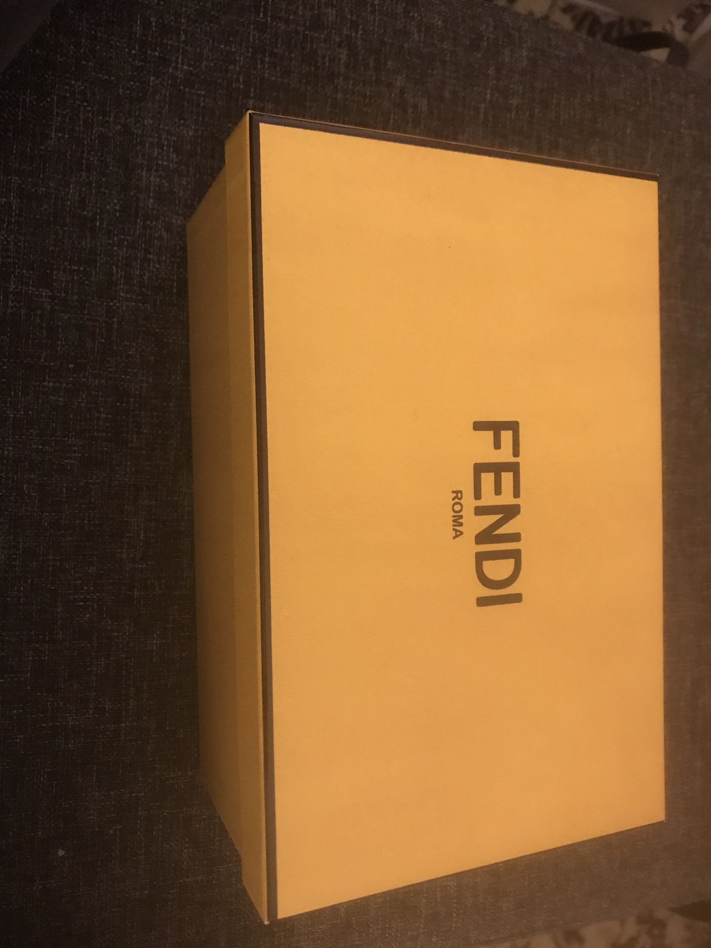 Authentic Fendi Empty gift box 7x5x3”