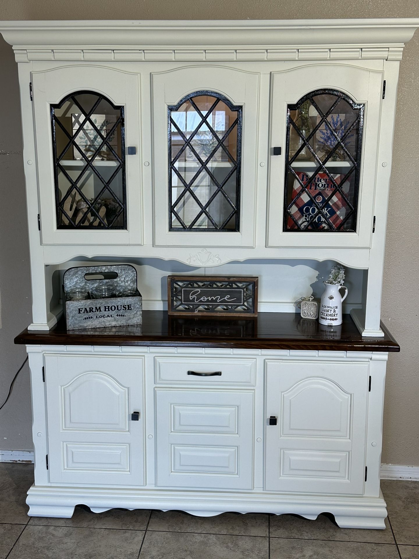 Farmhouse China Cabinet