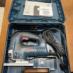 Bosch Power Tools Jig Saws - JS470E Corded Top-Handle Jigsaw - 120V Low-Vibration, 7.0-Amp Variable Speed For Smooth Cutting Up To 5-7/8" Inch on Wood