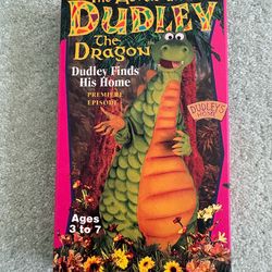 The adventures of Dudley the Dragon: Dudley finds his home (VHS, 1994)