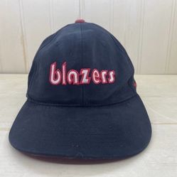 Vintage Portland Trail Blazers Nike Rewind 77 Embroidered Cap Size Child
