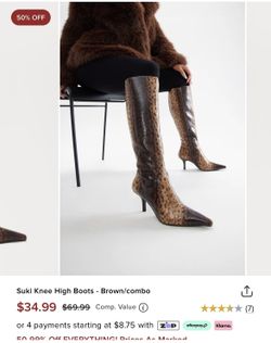 Cheetah Boots Fashion Nova 
