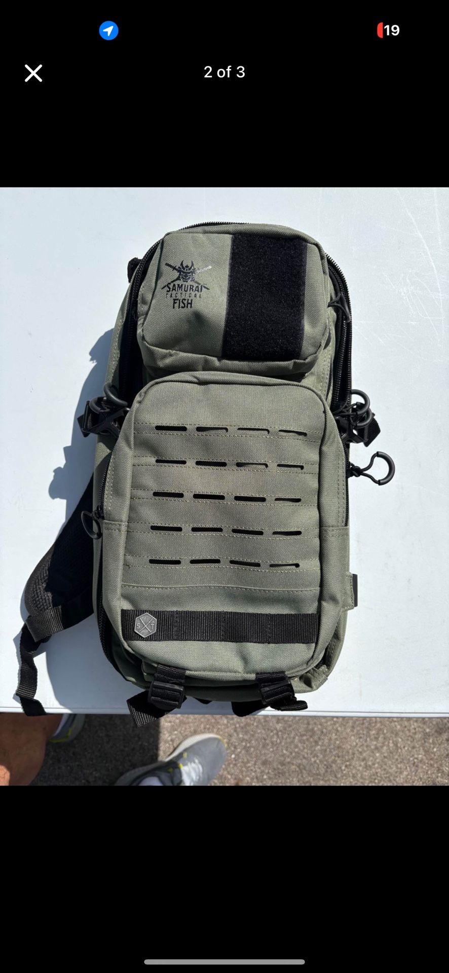 Fishing Tackle Backpack Samurai