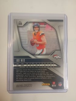 2024 Panini Prizm #309 Bo Nix RC