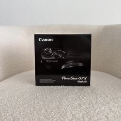 Power Shot G7X Mark III