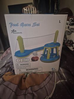 Pool game set