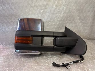 2015-2019 Sierra 2500 Silverado 3500 Left Driver Mirror PWR Fold/Heat/Signal OEM