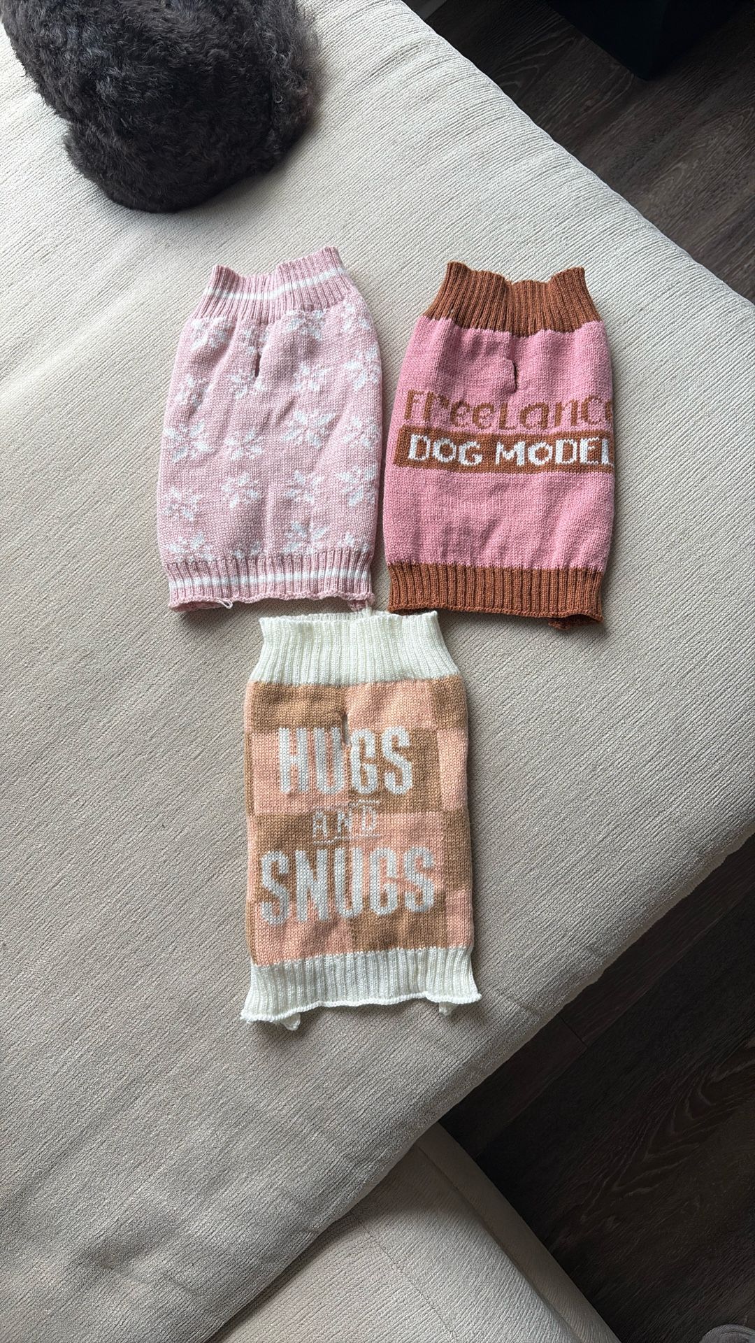 Dog Sweater 3 Set