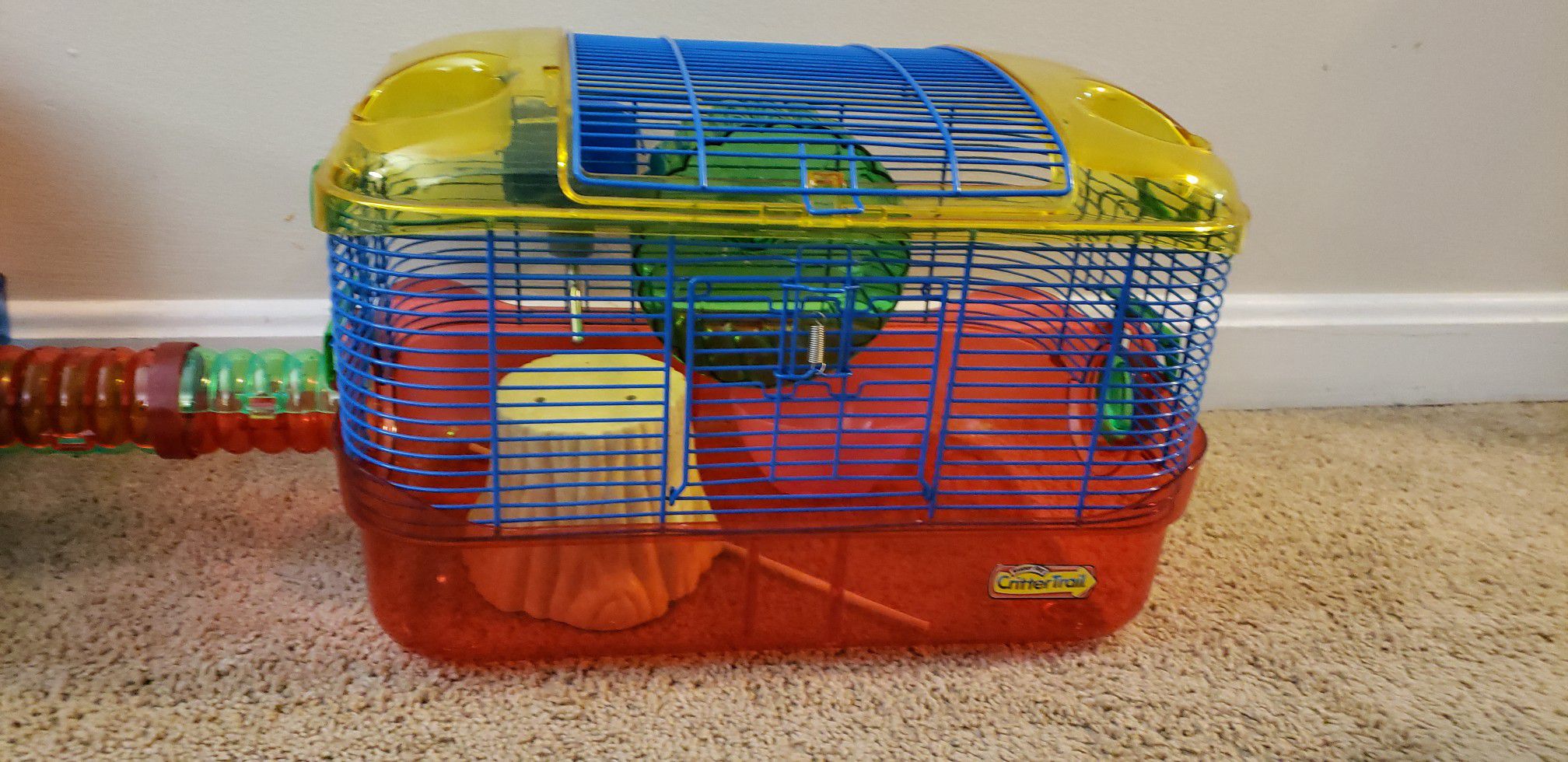 Dual Hampster home, bedding and Nike Package