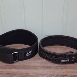 2 Fitness Weight Lifting Belts