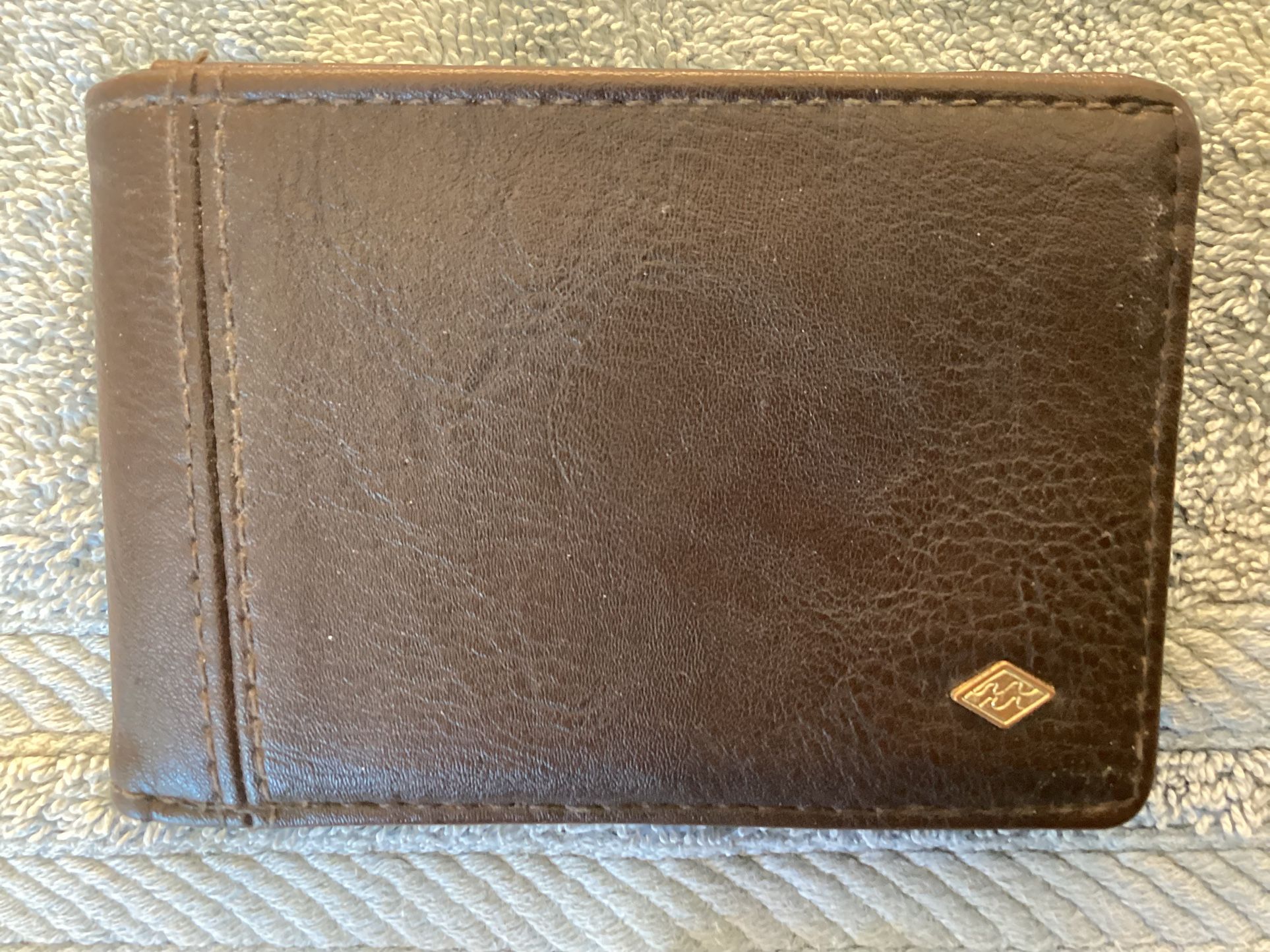 Billabong, brown leather wallet