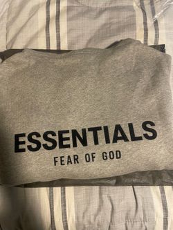 Essentials Fear Of God Grey Hoodie