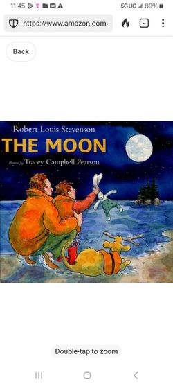 The Moon by Robert Louis Stevenson, Illistated by Tracey Campbell Pearson