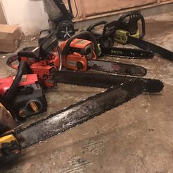 Chainsaws Lot