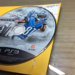 Ps3 Madden NFL 13
