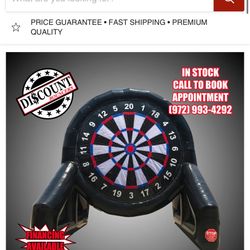 Soccer Darts Inflatable Game 