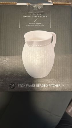 1.5qt Beaded Pitcher 