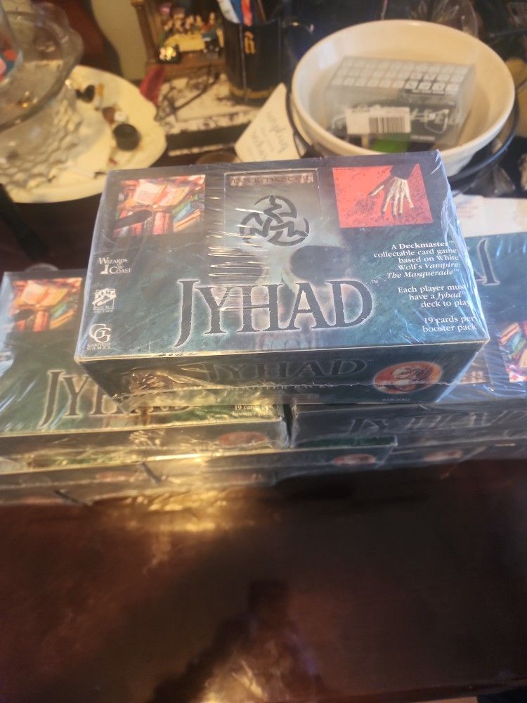 Jyhad Collectible Card Game Sealed Boxes