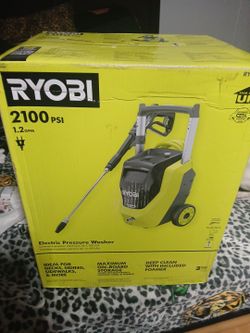 Ryobi 2100 psi electric pressure washer