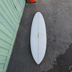 6'10" Tri Fin/ 2+1 ANVIL Mid Length Surfboard Similar To CI M23 New