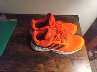 Adidas Orange Running Sneakers