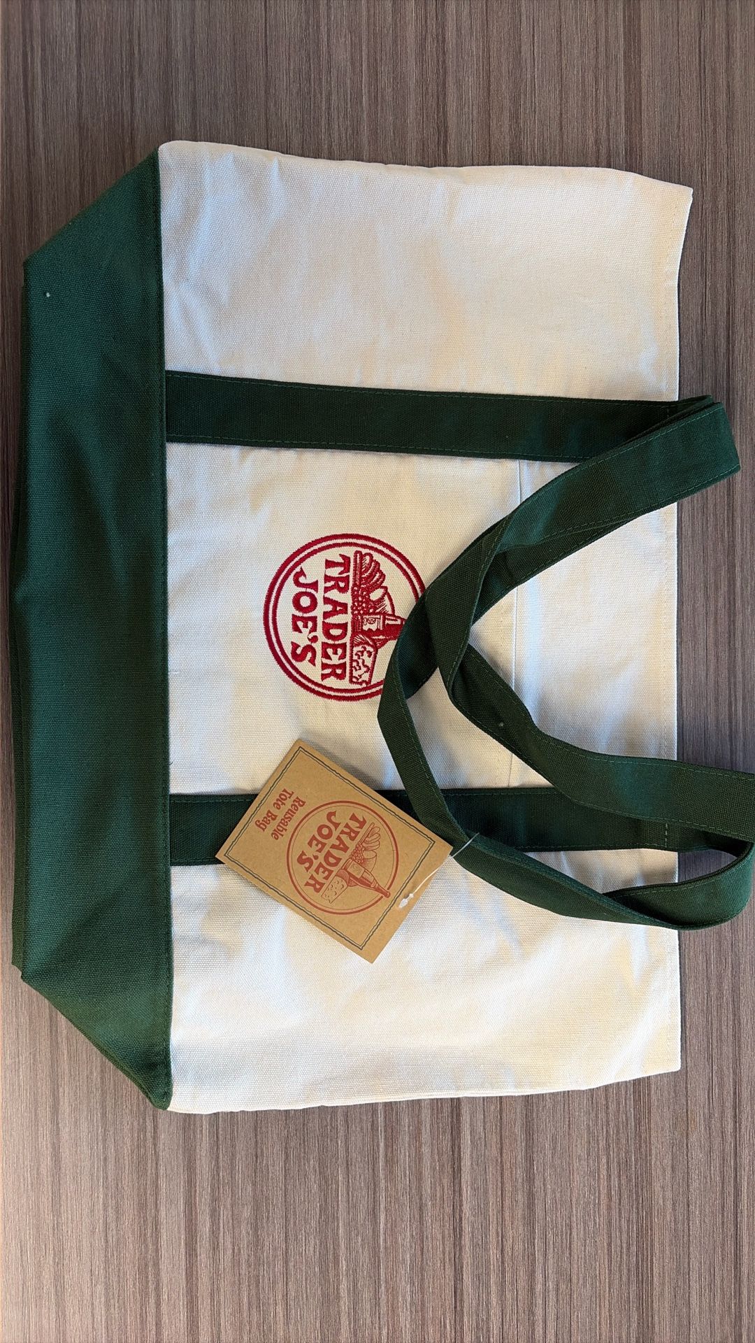 Limited Green Trader Joe’s Tote Bag