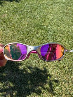 Rare Oakley Juliet X-Metal Plasma Ice Iridium Lenses