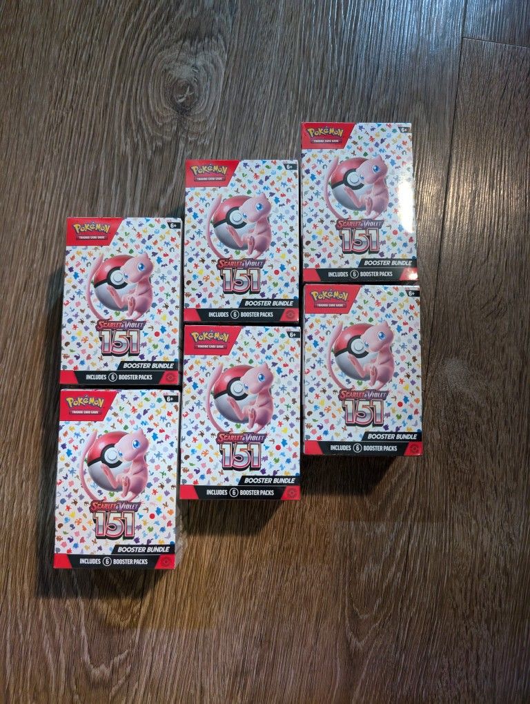 151 Booster bundles
