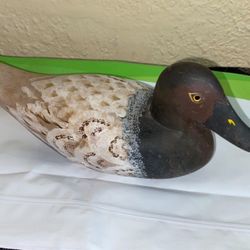 Wooden Painted Duck $20