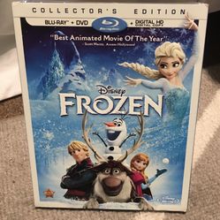 Frozen  With Slip Cover Sealed New  Bluray 