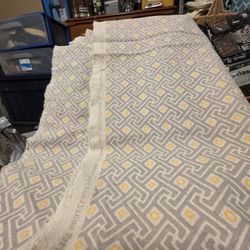  Mixology Cotton/linen Fabric "Steel" Made In Japan