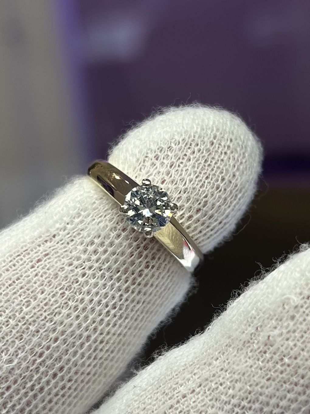 14kt Yellow Gold .62 CT Diamond Ring