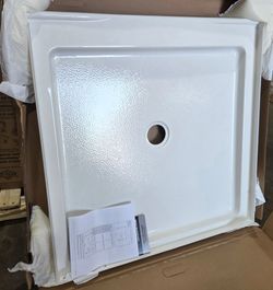 Shower pan 36x36