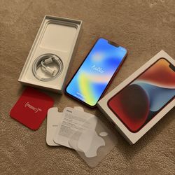 Apple iPhone 14 128 GB in RED Unlocked