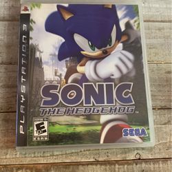 Sonic The Hedgehog PS3 VGC Complete 