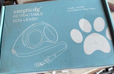 branded retractable dog leash.