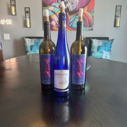 Tiki Wine Bottles For Outdoors