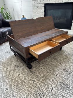 Beautiful solid wood coffee table