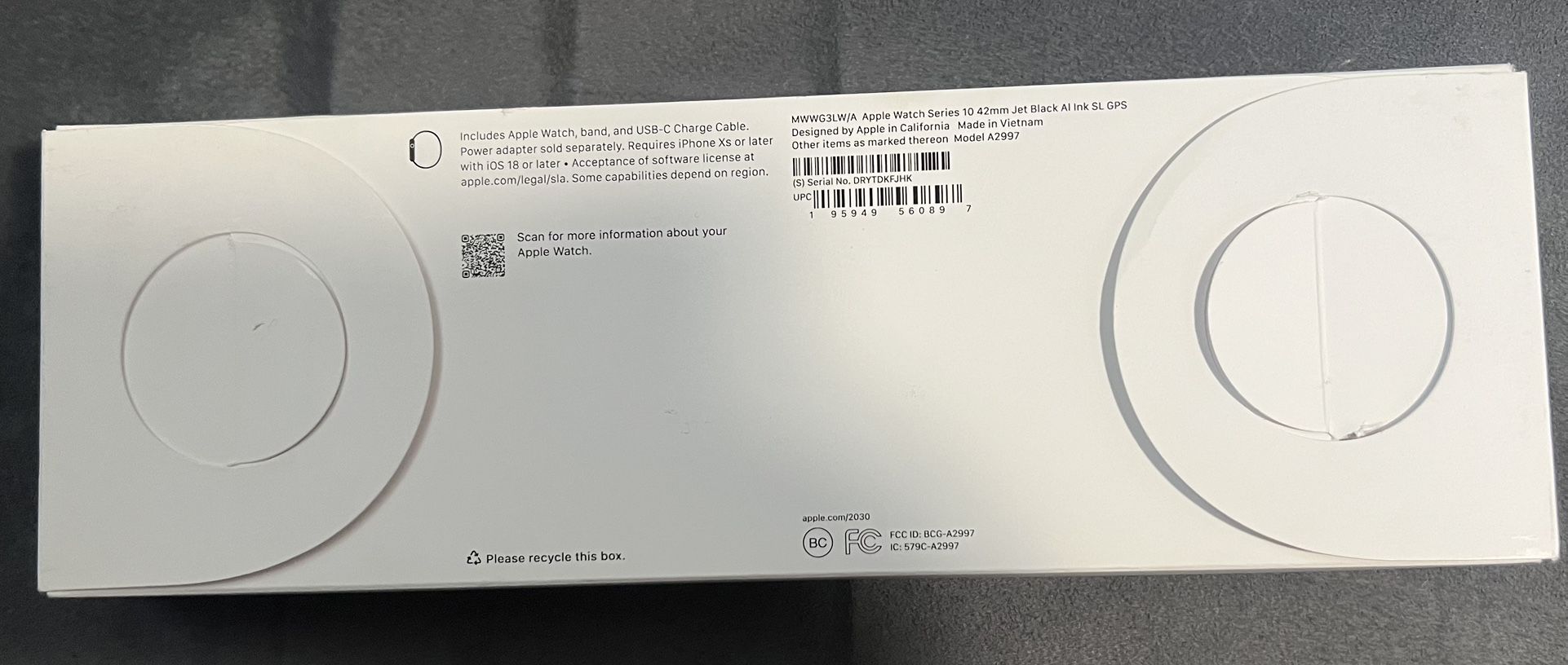 Apple Watch Series 10-42mm-Brand New! Sealed! Black