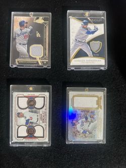 Adrian Gonzalez LA Dodgers Numbered Patch Cards