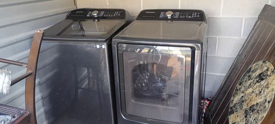 Practically New Samsung art Washer And Dryer