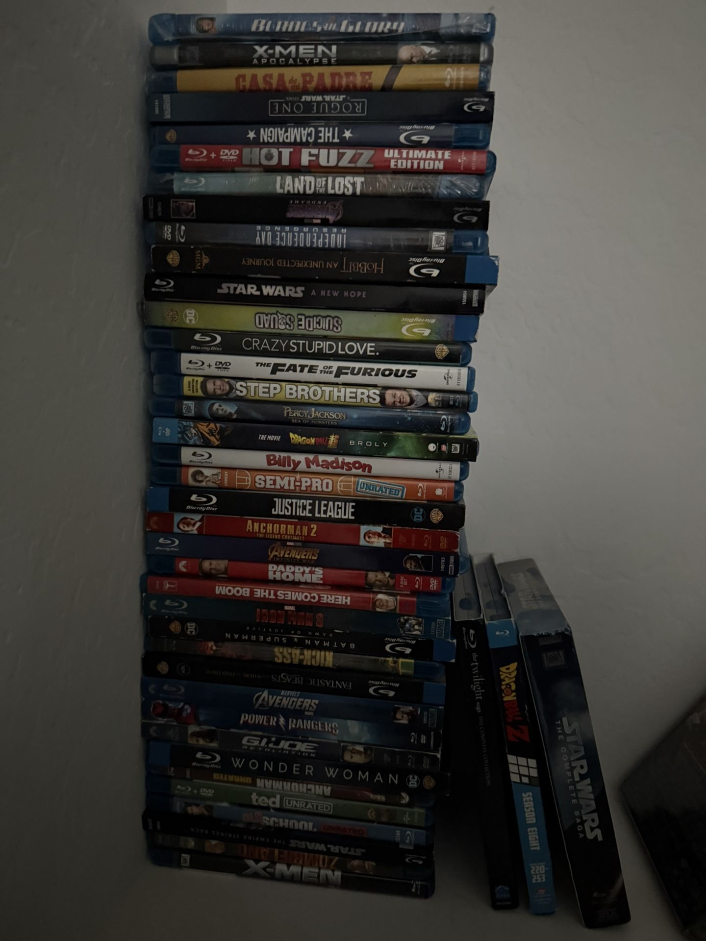 Blu-ray DVDs