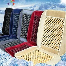 Wood Beaded Seat Cushion Blue/ Black/ Grey/ Burgundy/ Beige $15 Each