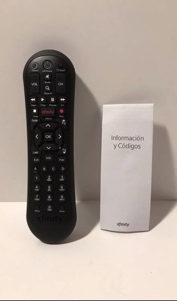 XFINITY / COMCAST XR2 Remote Control With Manual And 2 Batteries
