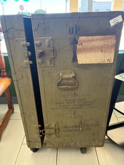 Vintage Military chest