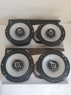 KENWOOD 2 PAIRS 6.5" 2 WAY 300 WATTS CAR SPEAKER ( BRAND NEW PRICE IS LOWEST INSTALL NOT AVAILABLE )