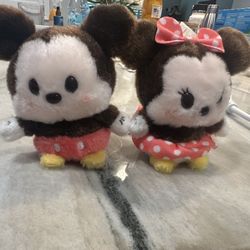 Urupocha Minnie & Mickey set from Tokyo