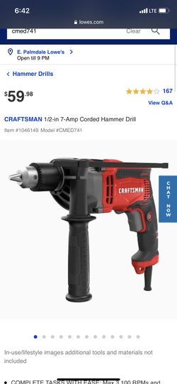 Craftsman hammer drill