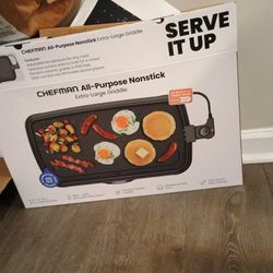 Chefman Griddle With Box