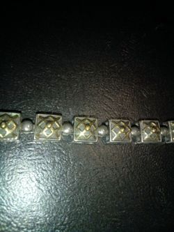 Vassil Sterling 14k Bracelet 